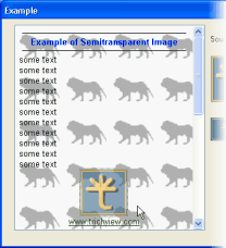 Полупрозрачные картинки