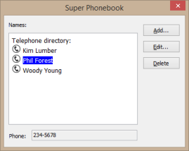 Телефонная книга