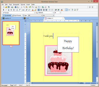 Текстовые поля в ScaleRichView