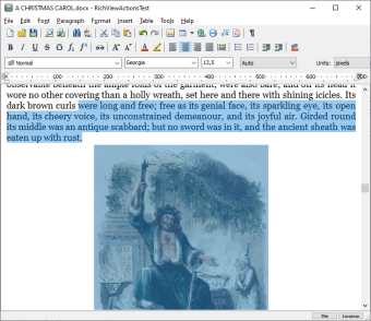 Новый способ показа выделенного фрагмента текста
